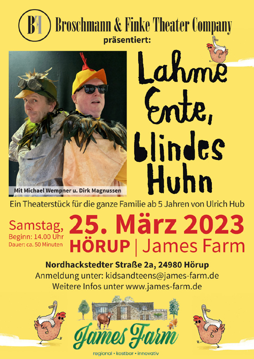 Lahme Ente, blindes Huhn